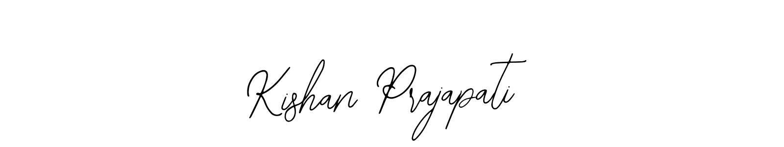 Create a beautiful signature design for name Kishan Prajapati. With this signature (Bearetta-2O07w) fonts, you can make a handwritten signature for free. Kishan Prajapati signature style 12 images and pictures png