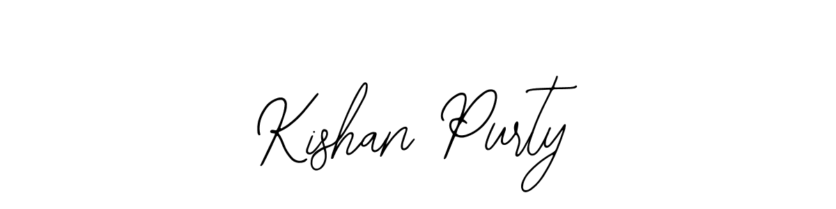 Also we have Kishan Purty name is the best signature style. Create professional handwritten signature collection using Bearetta-2O07w autograph style. Kishan Purty signature style 12 images and pictures png