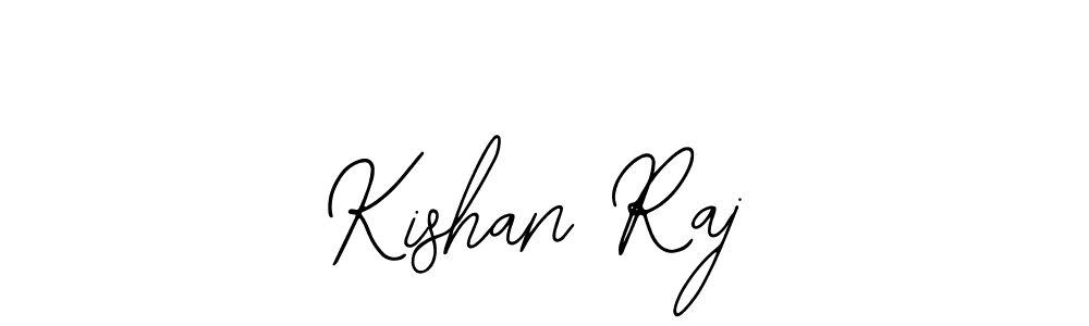 Use a signature maker to create a handwritten signature online. With this signature software, you can design (Bearetta-2O07w) your own signature for name Kishan Raj. Kishan Raj signature style 12 images and pictures png