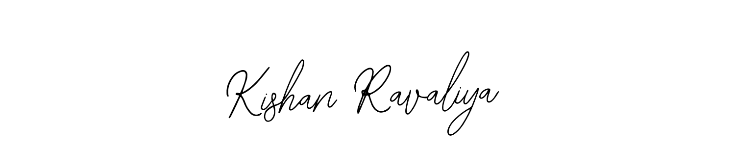 Create a beautiful signature design for name Kishan Ravaliya. With this signature (Bearetta-2O07w) fonts, you can make a handwritten signature for free. Kishan Ravaliya signature style 12 images and pictures png