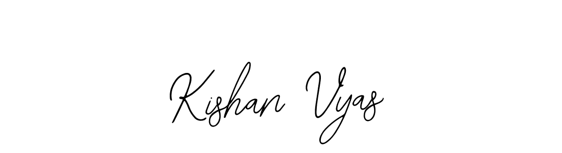Create a beautiful signature design for name Kishan Vyas. With this signature (Bearetta-2O07w) fonts, you can make a handwritten signature for free. Kishan Vyas signature style 12 images and pictures png
