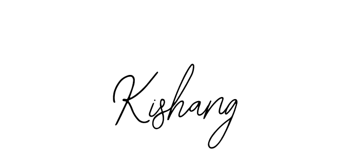 Design your own signature with our free online signature maker. With this signature software, you can create a handwritten (Bearetta-2O07w) signature for name Kishang. Kishang signature style 12 images and pictures png