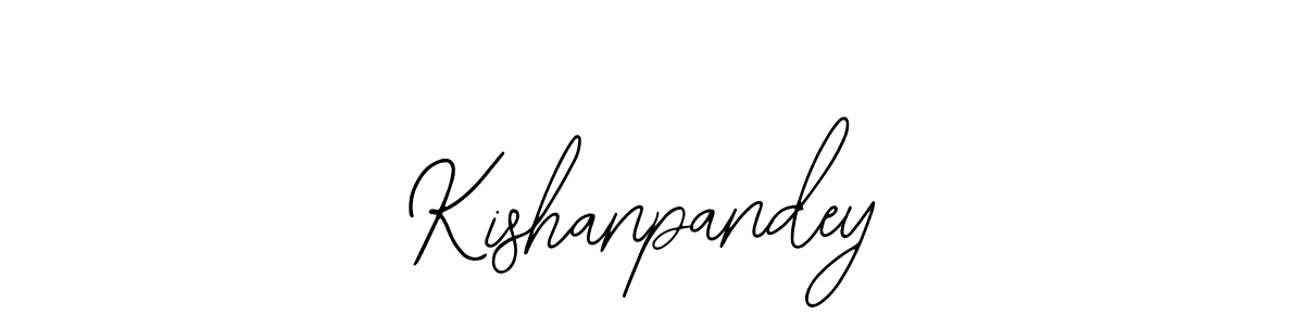 Also we have Kishanpandey name is the best signature style. Create professional handwritten signature collection using Bearetta-2O07w autograph style. Kishanpandey signature style 12 images and pictures png