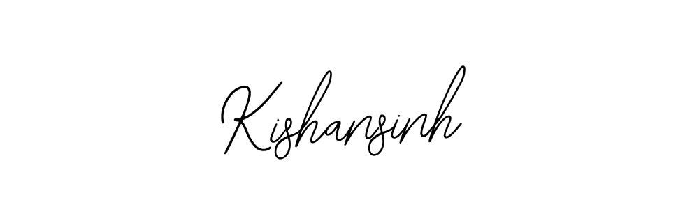 How to make Kishansinh name signature. Use Bearetta-2O07w style for creating short signs online. This is the latest handwritten sign. Kishansinh signature style 12 images and pictures png