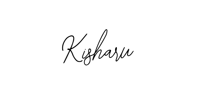 You should practise on your own different ways (Bearetta-2O07w) to write your name (Kisharu) in signature. don't let someone else do it for you. Kisharu signature style 12 images and pictures png