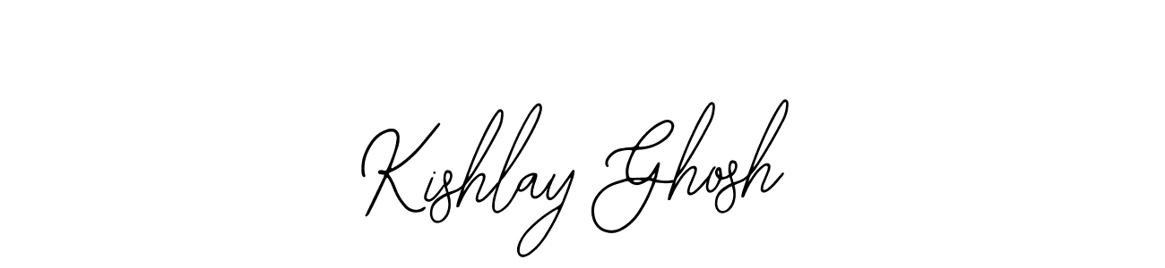 How to make Kishlay Ghosh signature? Bearetta-2O07w is a professional autograph style. Create handwritten signature for Kishlay Ghosh name. Kishlay Ghosh signature style 12 images and pictures png