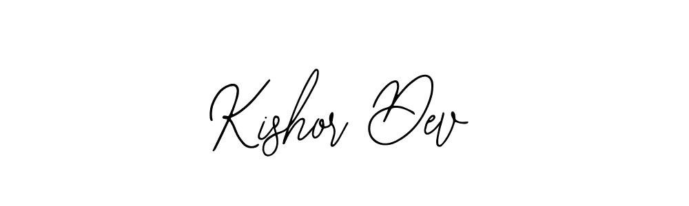 Kishor Dev stylish signature style. Best Handwritten Sign (Bearetta-2O07w) for my name. Handwritten Signature Collection Ideas for my name Kishor Dev. Kishor Dev signature style 12 images and pictures png