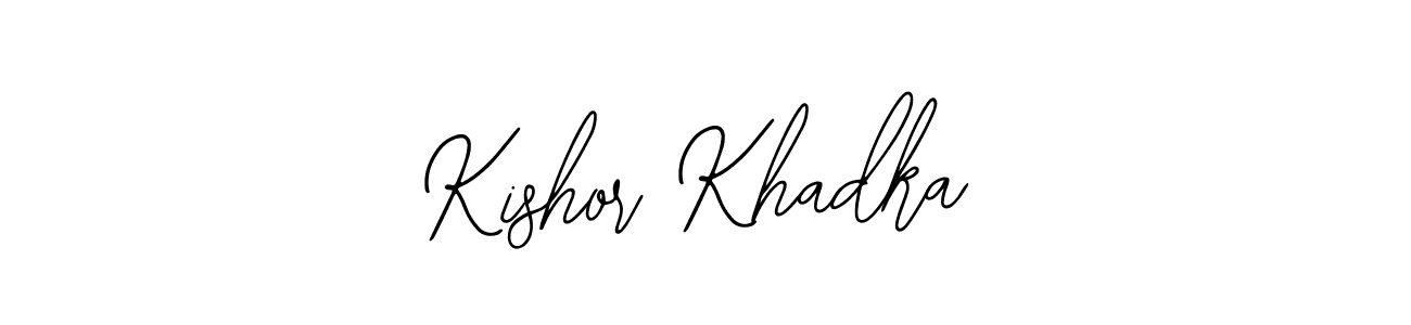 It looks lik you need a new signature style for name Kishor Khadka. Design unique handwritten (Bearetta-2O07w) signature with our free signature maker in just a few clicks. Kishor Khadka signature style 12 images and pictures png