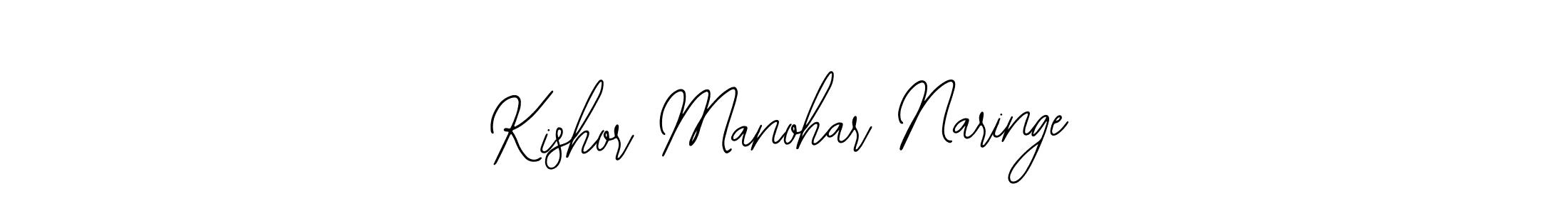 It looks lik you need a new signature style for name Kishor Manohar Naringe. Design unique handwritten (Bearetta-2O07w) signature with our free signature maker in just a few clicks. Kishor Manohar Naringe signature style 12 images and pictures png