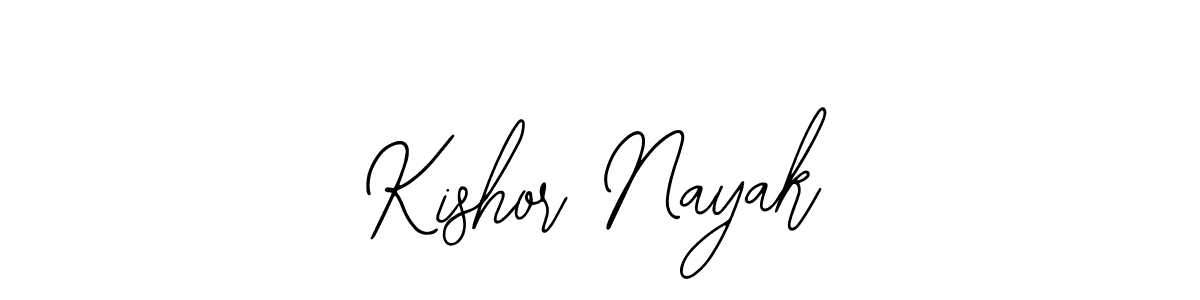 The best way (Bearetta-2O07w) to make a short signature is to pick only two or three words in your name. The name Kishor Nayak include a total of six letters. For converting this name. Kishor Nayak signature style 12 images and pictures png