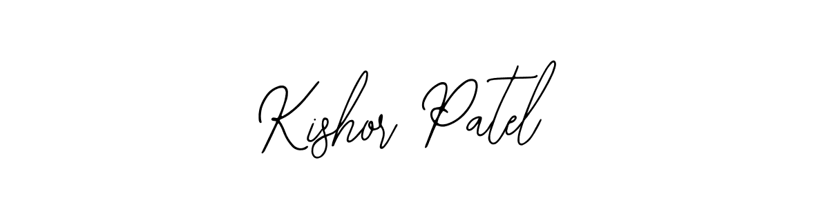 How to Draw Kishor Patel signature style? Bearetta-2O07w is a latest design signature styles for name Kishor Patel. Kishor Patel signature style 12 images and pictures png