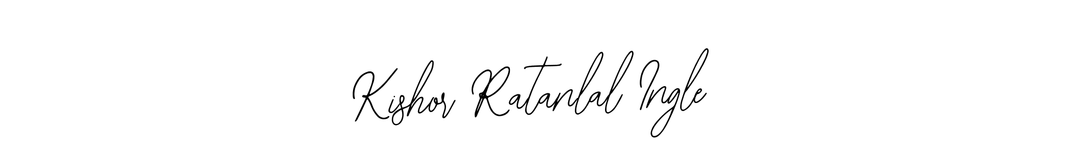 Make a beautiful signature design for name Kishor Ratanlal Ingle. With this signature (Bearetta-2O07w) style, you can create a handwritten signature for free. Kishor Ratanlal Ingle signature style 12 images and pictures png