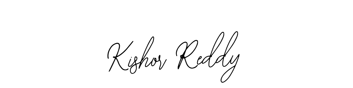 Bearetta-2O07w is a professional signature style that is perfect for those who want to add a touch of class to their signature. It is also a great choice for those who want to make their signature more unique. Get Kishor Reddy name to fancy signature for free. Kishor Reddy signature style 12 images and pictures png