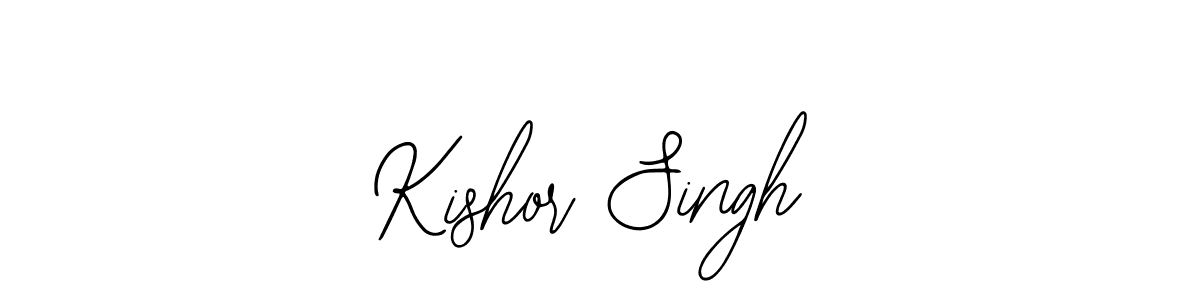 How to make Kishor Singh signature? Bearetta-2O07w is a professional autograph style. Create handwritten signature for Kishor Singh name. Kishor Singh signature style 12 images and pictures png