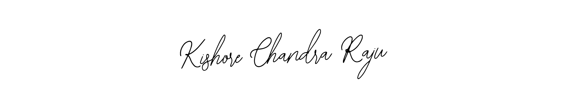 Use a signature maker to create a handwritten signature online. With this signature software, you can design (Bearetta-2O07w) your own signature for name Kishore Chandra Raju. Kishore Chandra Raju signature style 12 images and pictures png