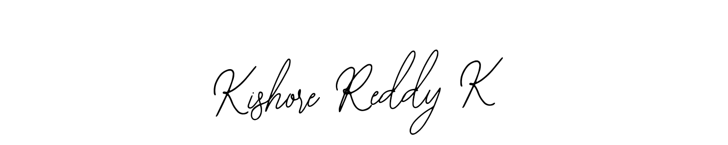 Kishore Reddy K stylish signature style. Best Handwritten Sign (Bearetta-2O07w) for my name. Handwritten Signature Collection Ideas for my name Kishore Reddy K. Kishore Reddy K signature style 12 images and pictures png