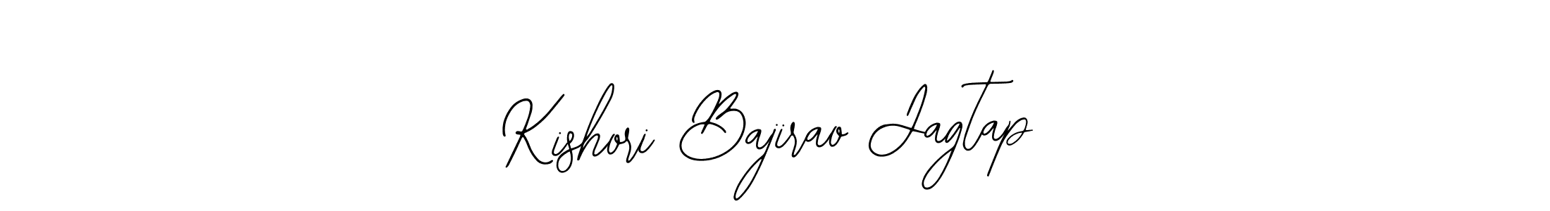 Make a beautiful signature design for name Kishori Bajirao Jagtap. With this signature (Bearetta-2O07w) style, you can create a handwritten signature for free. Kishori Bajirao Jagtap signature style 12 images and pictures png