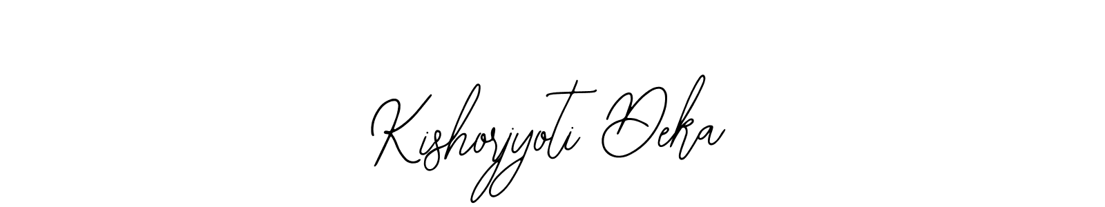 Similarly Bearetta-2O07w is the best handwritten signature design. Signature creator online .You can use it as an online autograph creator for name Kishorjyoti Deka. Kishorjyoti Deka signature style 12 images and pictures png