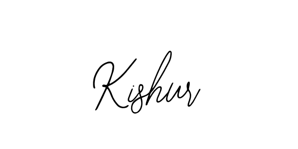Design your own signature with our free online signature maker. With this signature software, you can create a handwritten (Bearetta-2O07w) signature for name Kishur. Kishur signature style 12 images and pictures png