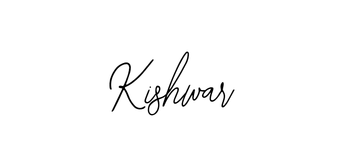 How to make Kishwar signature? Bearetta-2O07w is a professional autograph style. Create handwritten signature for Kishwar name. Kishwar signature style 12 images and pictures png