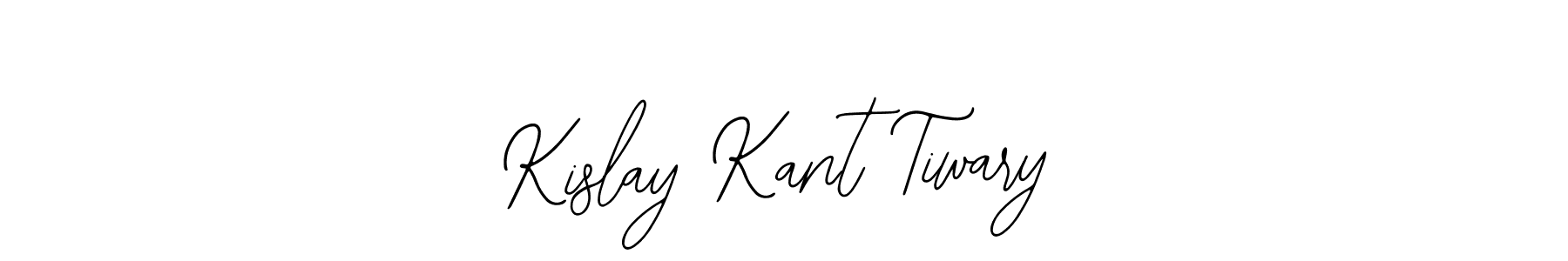 Create a beautiful signature design for name Kislay Kant Tiwary. With this signature (Bearetta-2O07w) fonts, you can make a handwritten signature for free. Kislay Kant Tiwary signature style 12 images and pictures png