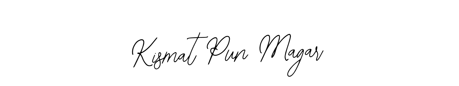 You should practise on your own different ways (Bearetta-2O07w) to write your name (Kismat Pun Magar) in signature. don't let someone else do it for you. Kismat Pun Magar signature style 12 images and pictures png