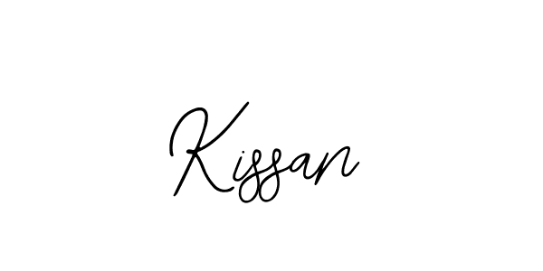 The best way (Bearetta-2O07w) to make a short signature is to pick only two or three words in your name. The name Kissan include a total of six letters. For converting this name. Kissan signature style 12 images and pictures png
