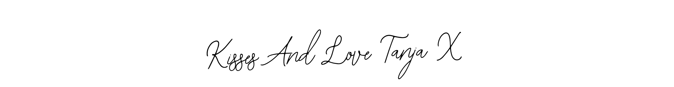 See photos of Kisses And Love Tanja X official signature by Spectra . Check more albums & portfolios. Read reviews & check more about Bearetta-2O07w font. Kisses And Love Tanja X signature style 12 images and pictures png