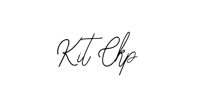 Design your own signature with our free online signature maker. With this signature software, you can create a handwritten (Bearetta-2O07w) signature for name Kit Ckp. Kit Ckp signature style 12 images and pictures png