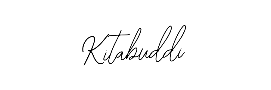 Also we have Kitabuddi name is the best signature style. Create professional handwritten signature collection using Bearetta-2O07w autograph style. Kitabuddi signature style 12 images and pictures png