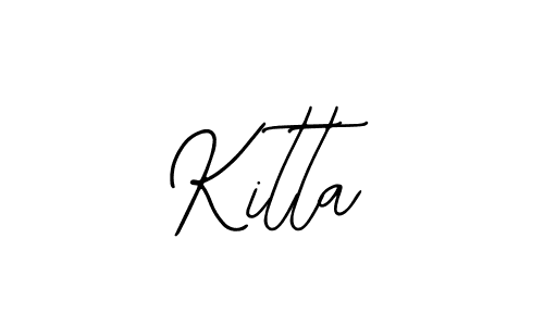 Also You can easily find your signature by using the search form. We will create Kitta name handwritten signature images for you free of cost using Bearetta-2O07w sign style. Kitta signature style 12 images and pictures png