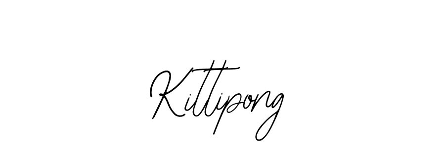 The best way (Bearetta-2O07w) to make a short signature is to pick only two or three words in your name. The name Kittipong include a total of six letters. For converting this name. Kittipong signature style 12 images and pictures png