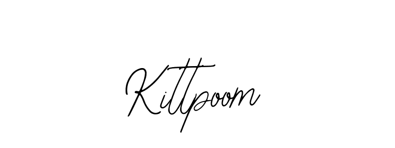 Similarly Bearetta-2O07w is the best handwritten signature design. Signature creator online .You can use it as an online autograph creator for name Kittpoom. Kittpoom signature style 12 images and pictures png