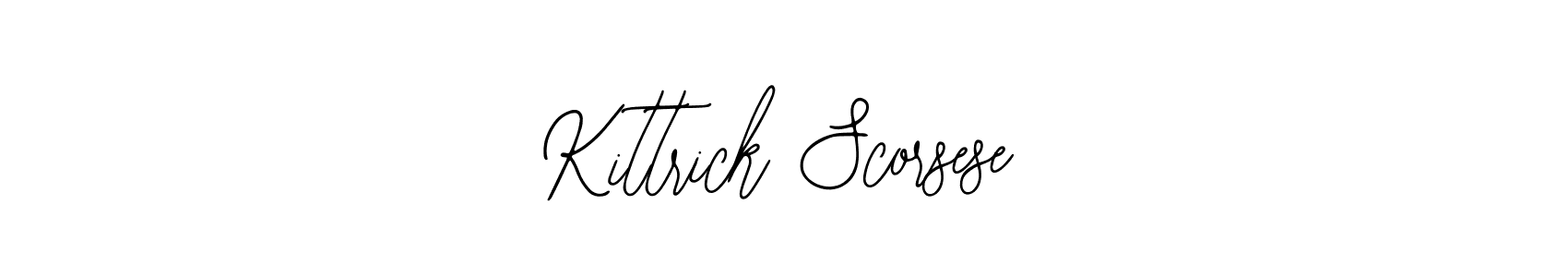 It looks lik you need a new signature style for name Kittrick Scorsese. Design unique handwritten (Bearetta-2O07w) signature with our free signature maker in just a few clicks. Kittrick Scorsese signature style 12 images and pictures png