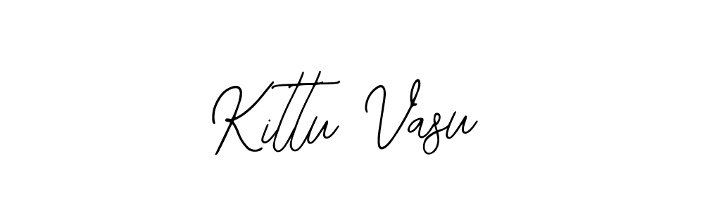 How to make Kittu Vasu signature? Bearetta-2O07w is a professional autograph style. Create handwritten signature for Kittu Vasu name. Kittu Vasu signature style 12 images and pictures png