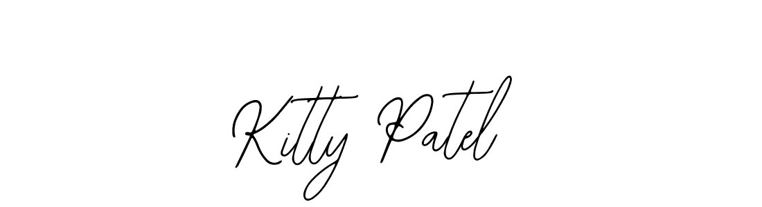 Kitty Patel stylish signature style. Best Handwritten Sign (Bearetta-2O07w) for my name. Handwritten Signature Collection Ideas for my name Kitty Patel. Kitty Patel signature style 12 images and pictures png