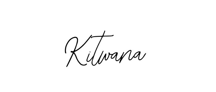 How to make Kitwana signature? Bearetta-2O07w is a professional autograph style. Create handwritten signature for Kitwana name. Kitwana signature style 12 images and pictures png