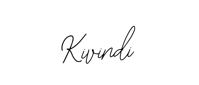 if you are searching for the best signature style for your name Kivindi. so please give up your signature search. here we have designed multiple signature styles  using Bearetta-2O07w. Kivindi signature style 12 images and pictures png