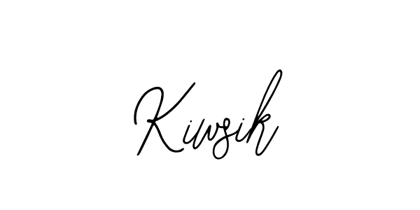 Make a beautiful signature design for name Kiwsik. With this signature (Bearetta-2O07w) style, you can create a handwritten signature for free. Kiwsik signature style 12 images and pictures png