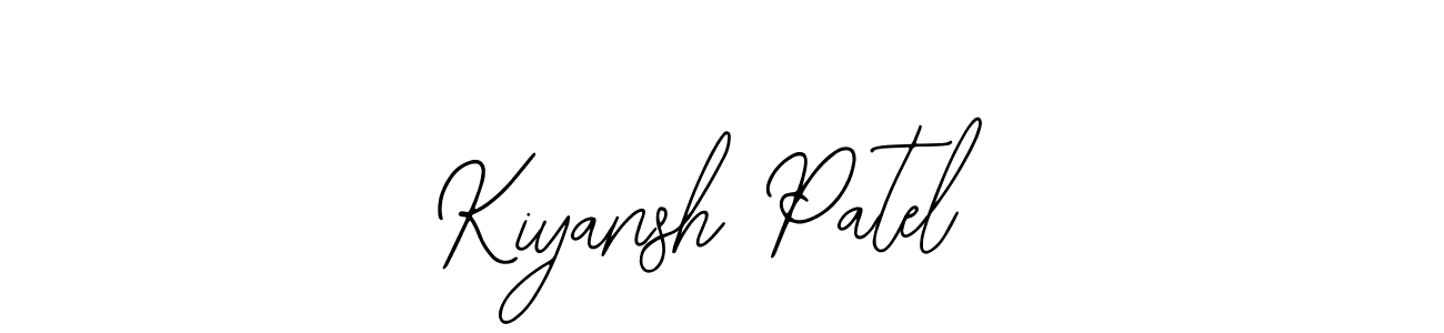 This is the best signature style for the Kiyansh Patel name. Also you like these signature font (Bearetta-2O07w). Mix name signature. Kiyansh Patel signature style 12 images and pictures png