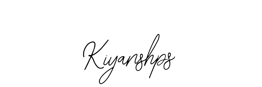 Once you've used our free online signature maker to create your best signature Bearetta-2O07w style, it's time to enjoy all of the benefits that Kiyanshps name signing documents. Kiyanshps signature style 12 images and pictures png