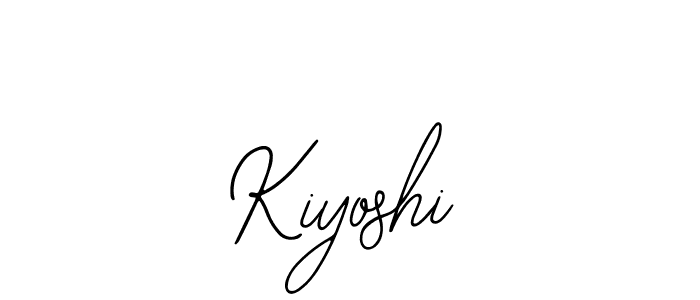 Make a beautiful signature design for name Kiyoshi. With this signature (Bearetta-2O07w) style, you can create a handwritten signature for free. Kiyoshi signature style 12 images and pictures png