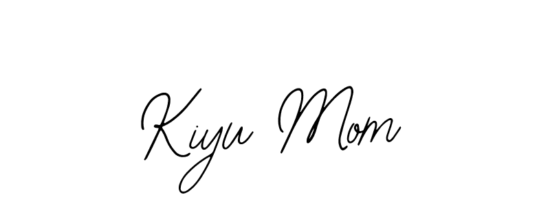 Make a beautiful signature design for name Kiyu Mom. With this signature (Bearetta-2O07w) style, you can create a handwritten signature for free. Kiyu Mom signature style 12 images and pictures png