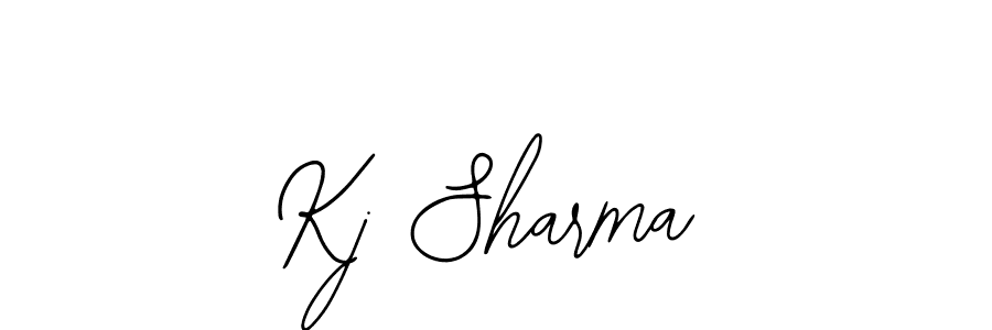 Similarly Bearetta-2O07w is the best handwritten signature design. Signature creator online .You can use it as an online autograph creator for name Kj Sharma. Kj Sharma signature style 12 images and pictures png