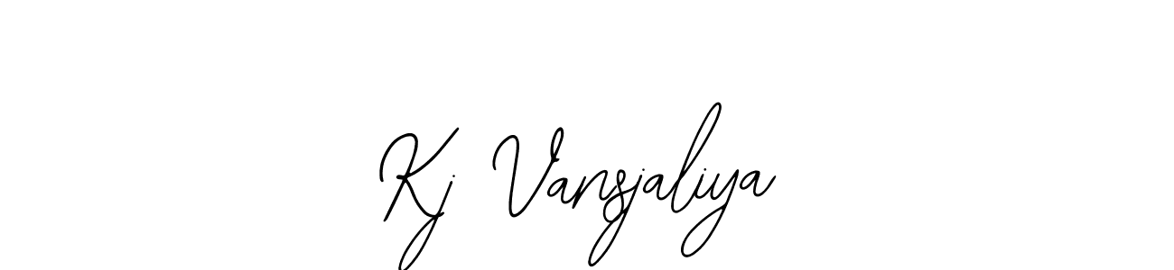 Also we have Kj Vansjaliya name is the best signature style. Create professional handwritten signature collection using Bearetta-2O07w autograph style. Kj Vansjaliya signature style 12 images and pictures png