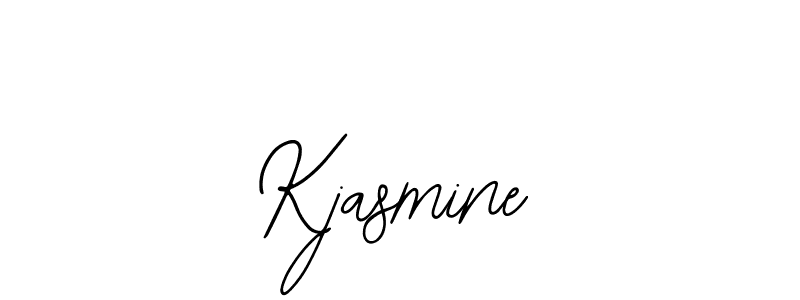 Make a beautiful signature design for name Kjasmine. With this signature (Bearetta-2O07w) style, you can create a handwritten signature for free. Kjasmine signature style 12 images and pictures png