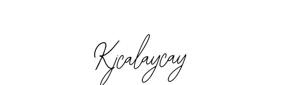 How to Draw Kjcalaycay signature style? Bearetta-2O07w is a latest design signature styles for name Kjcalaycay. Kjcalaycay signature style 12 images and pictures png