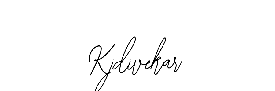 Use a signature maker to create a handwritten signature online. With this signature software, you can design (Bearetta-2O07w) your own signature for name Kjdivekar. Kjdivekar signature style 12 images and pictures png