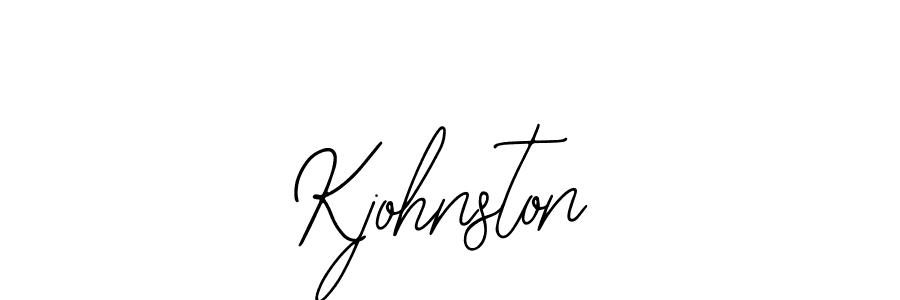 Create a beautiful signature design for name Kjohnston. With this signature (Bearetta-2O07w) fonts, you can make a handwritten signature for free. Kjohnston signature style 12 images and pictures png