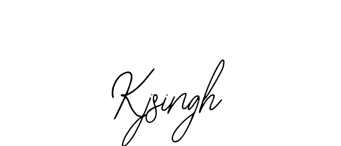 Similarly Bearetta-2O07w is the best handwritten signature design. Signature creator online .You can use it as an online autograph creator for name Kjsingh. Kjsingh signature style 12 images and pictures png
